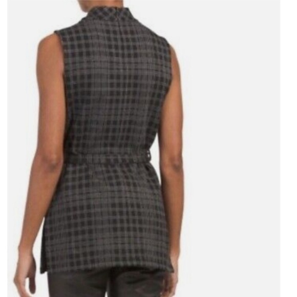 Theory Mochneck Sleeveless Belted Tunic Size M - Picture 5 of 12